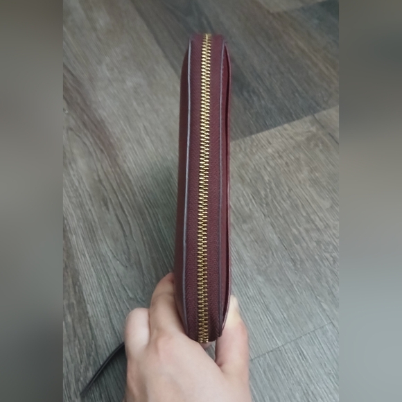 Fossil Burgandy Red Wine Wallet - Picture 6 of 8